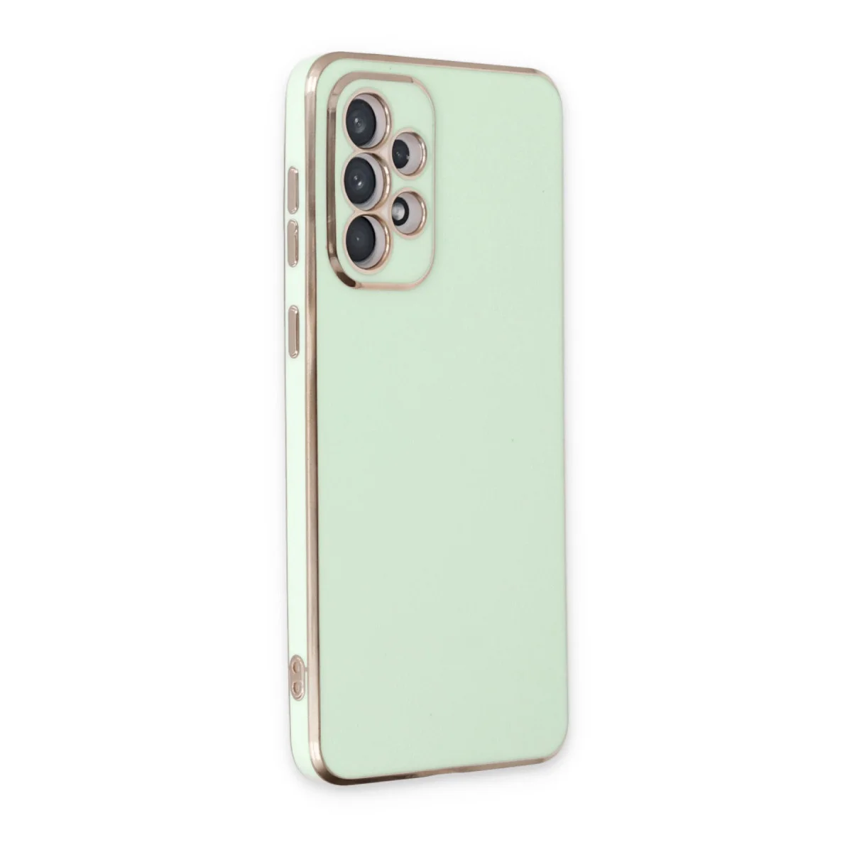 Galaxy A33 5G Kılıf Volet Silikon - Açık Yeşil