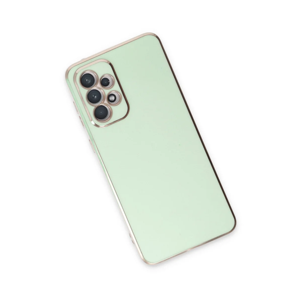 Galaxy A33 5G Kılıf Volet Silikon - Açık Yeşil
