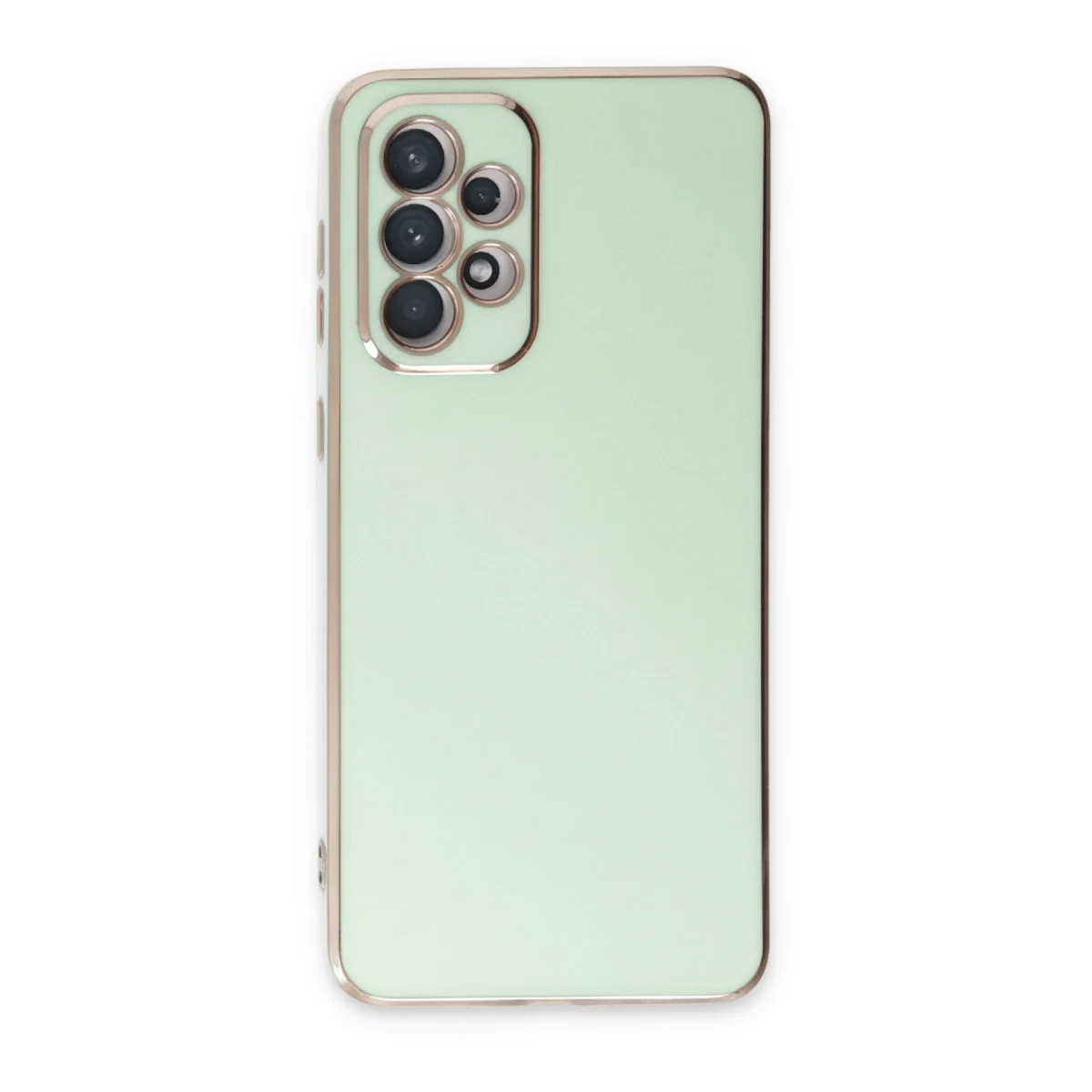 Galaxy A53 5G Kılıf Volet Silikon - Açık Yeşil
