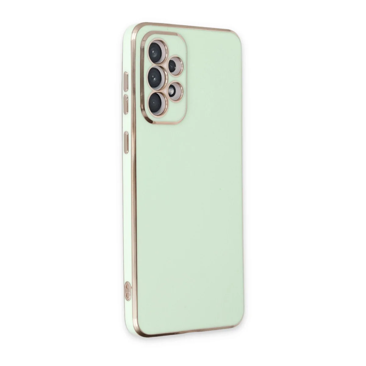 Galaxy A73 5G Kılıf Volet Silikon - Açık Yeşil