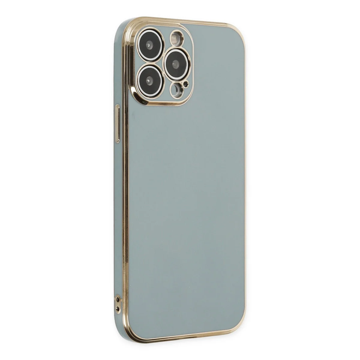 iPhone 14 Pro Kılıf Volet Silikon - Açık Yeşil