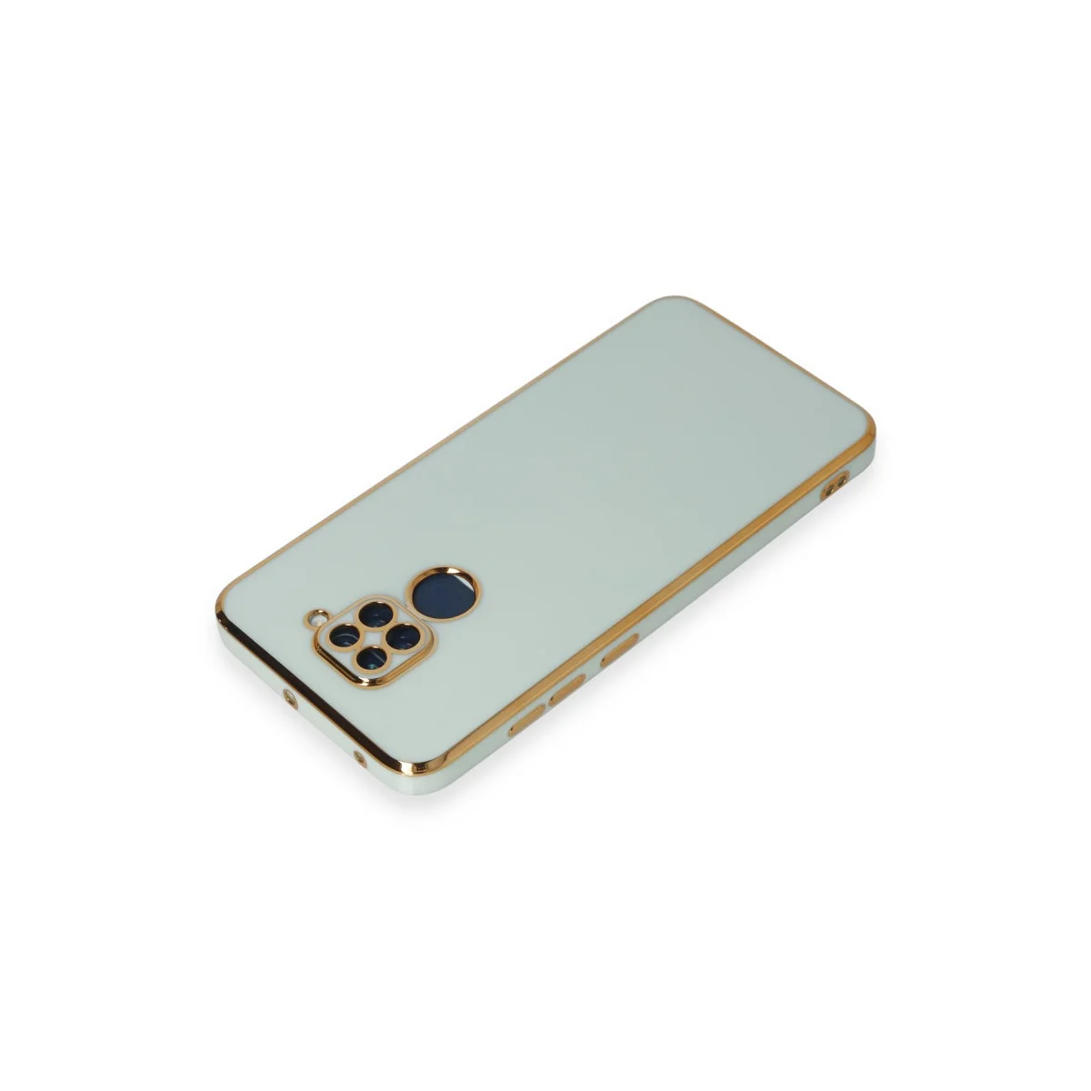Redmi Note 9 Kılıf Volet Silikon - Açık Yeşil