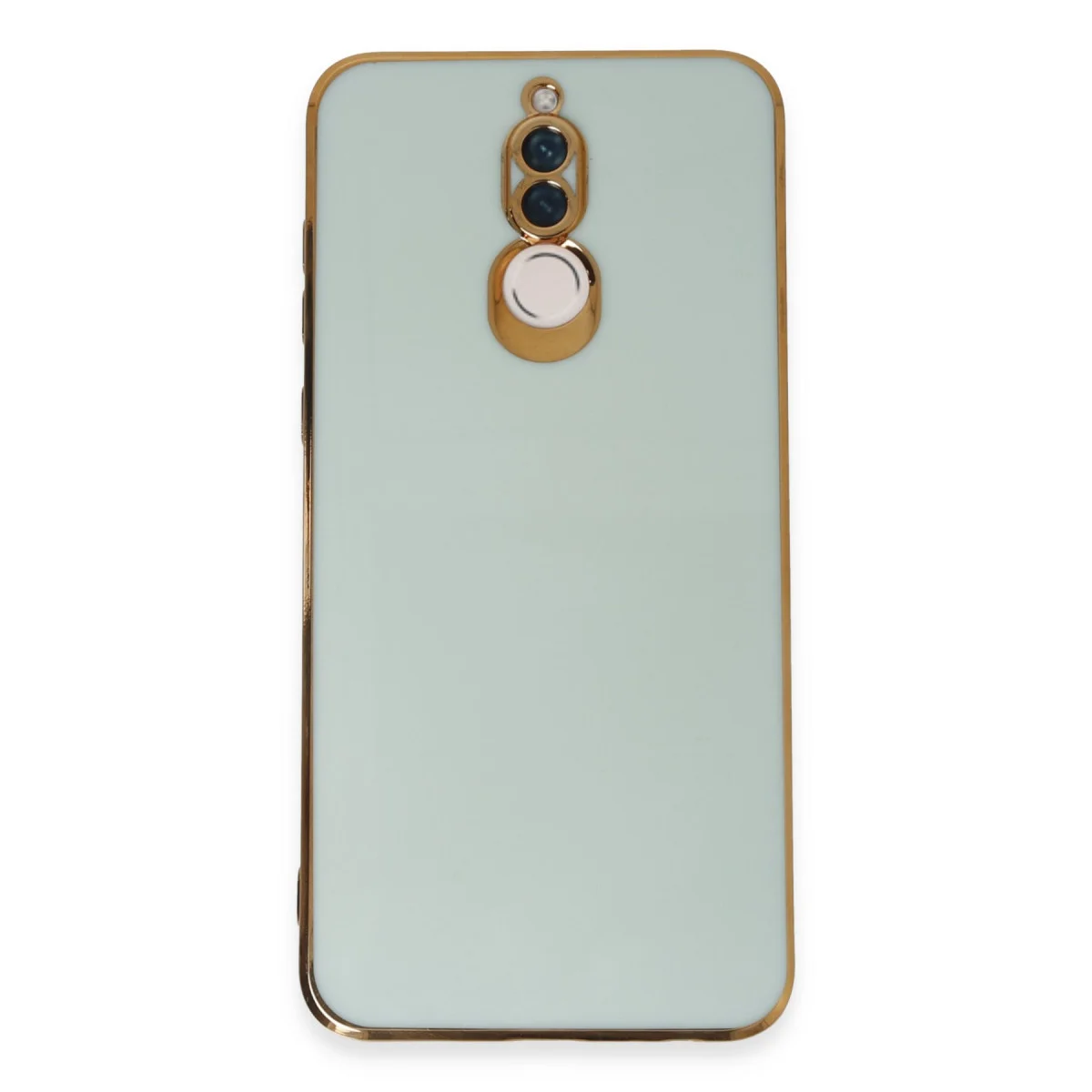Mate 10 Lite Kılıf Volet Silikon - Açık Yeşil
