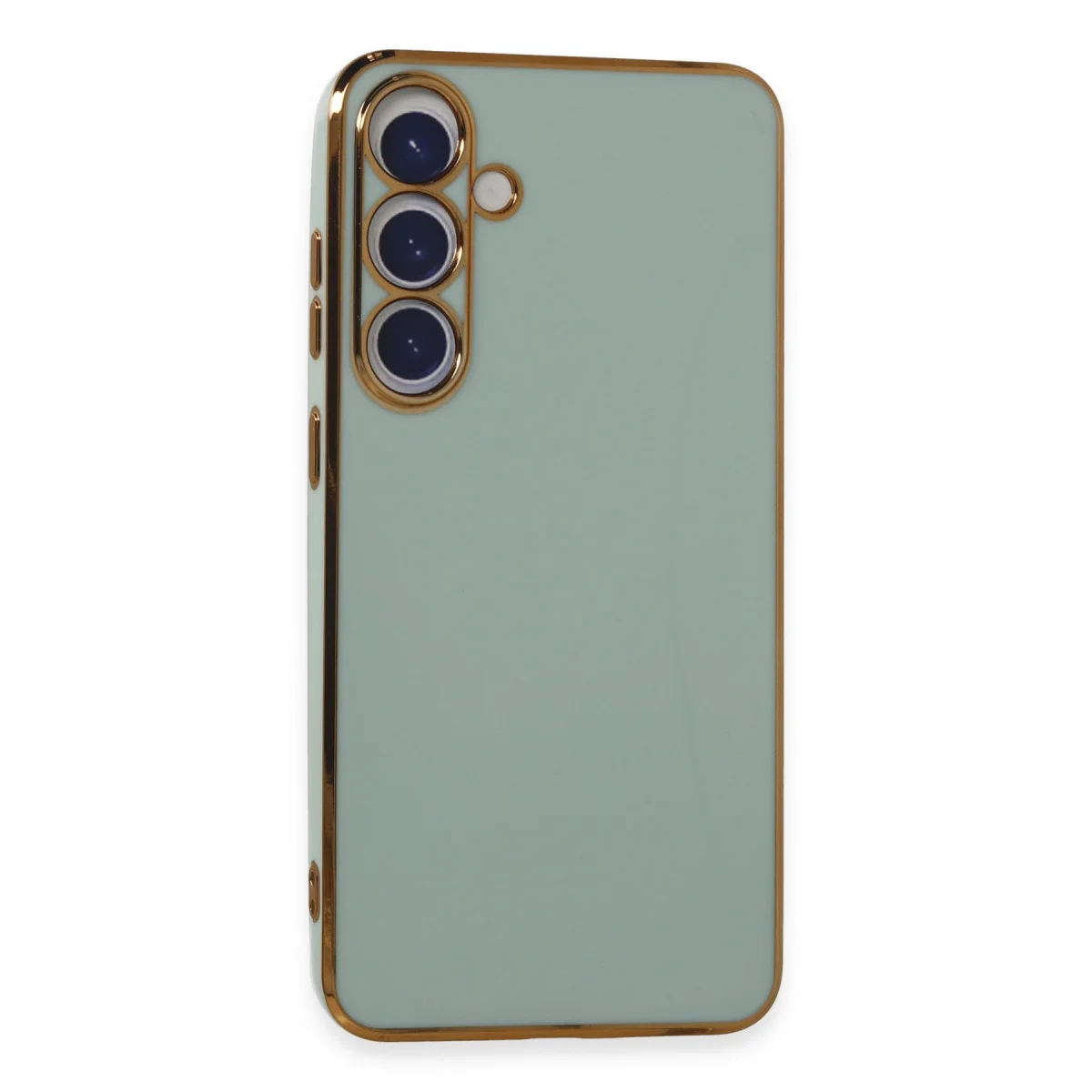 Galaxy S24 Kılıf Volet Silikon - Açık Yeşil