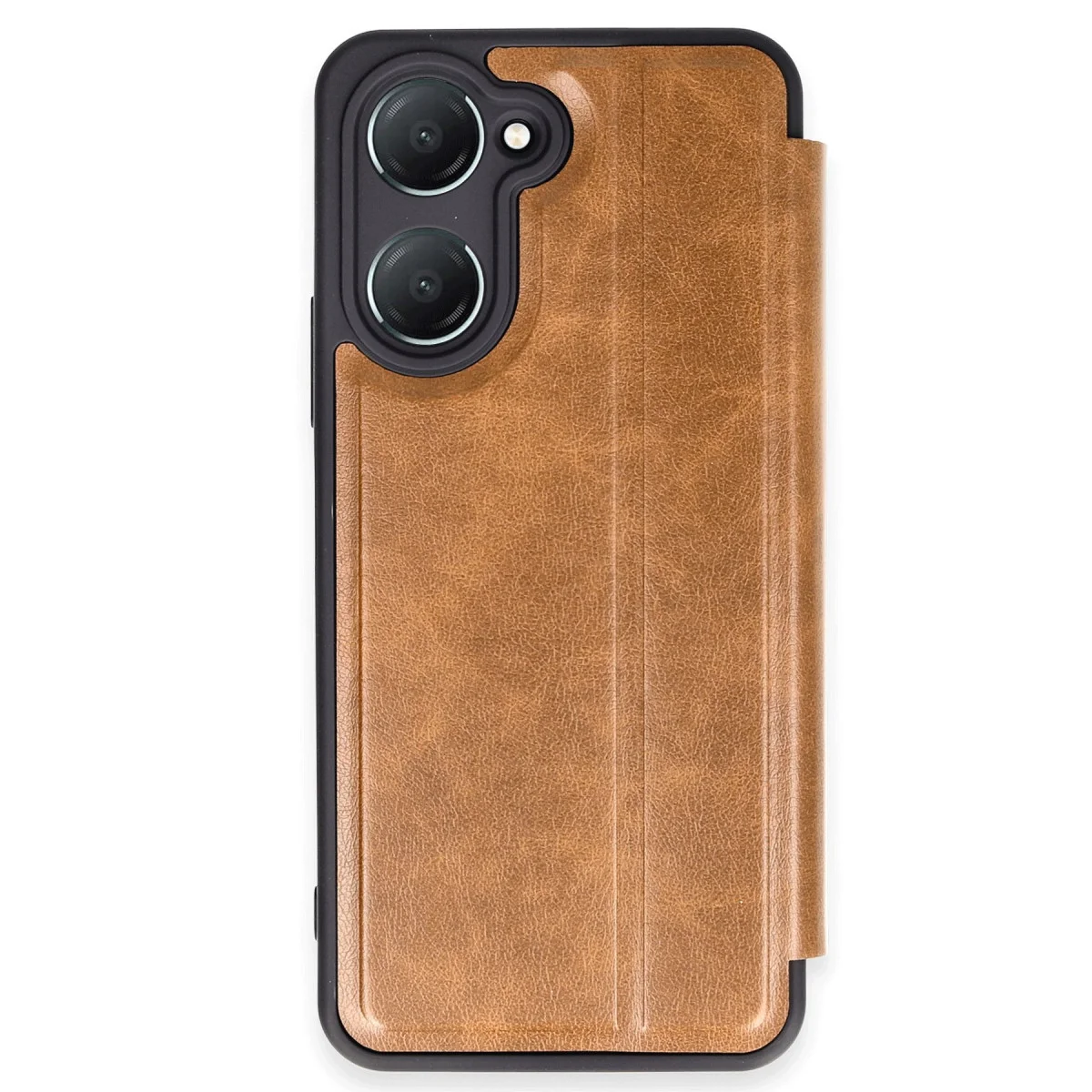 Y18 Kılıf Flip Cover - Taba