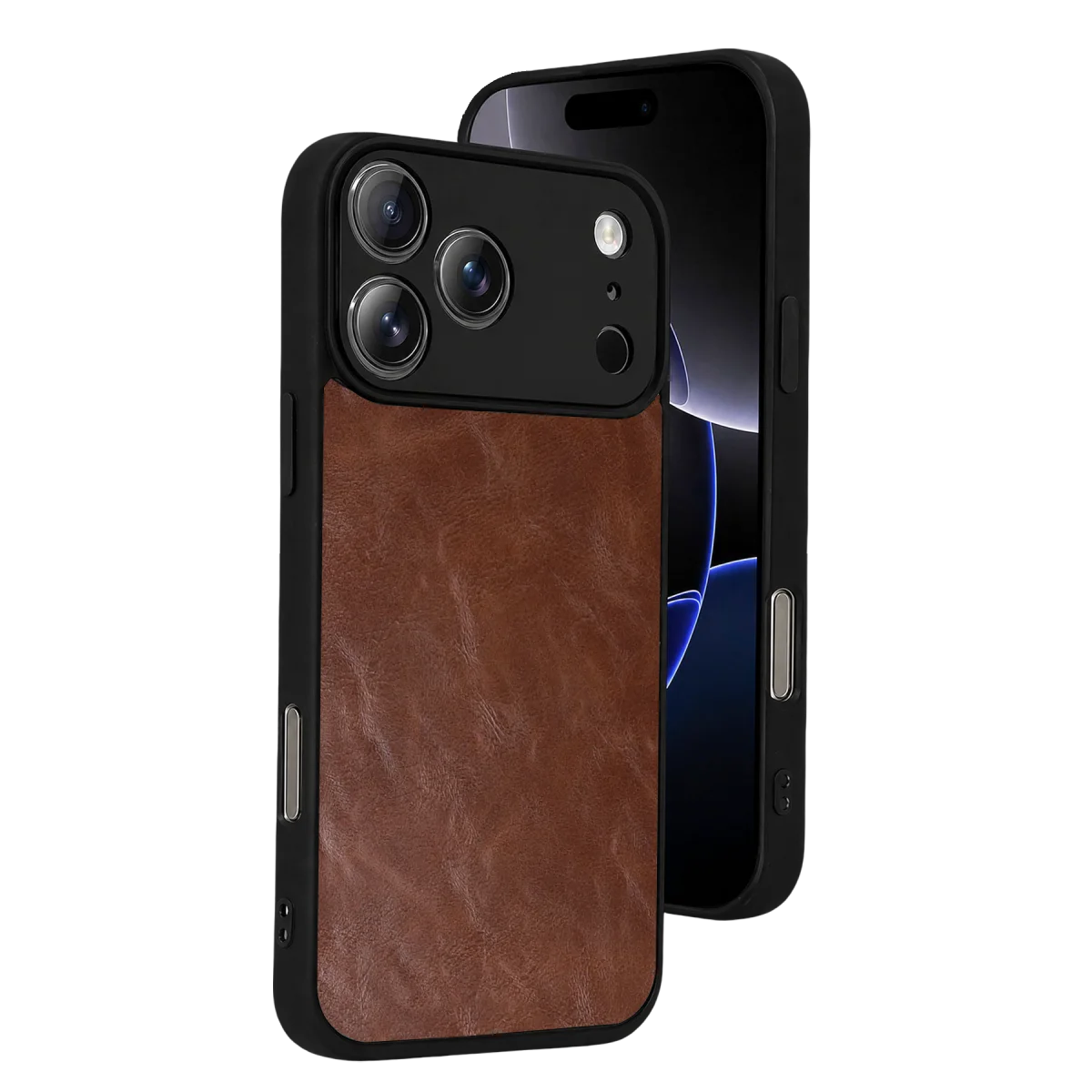 iPhone 17 Pro Aras Deri Kapak - Taba
