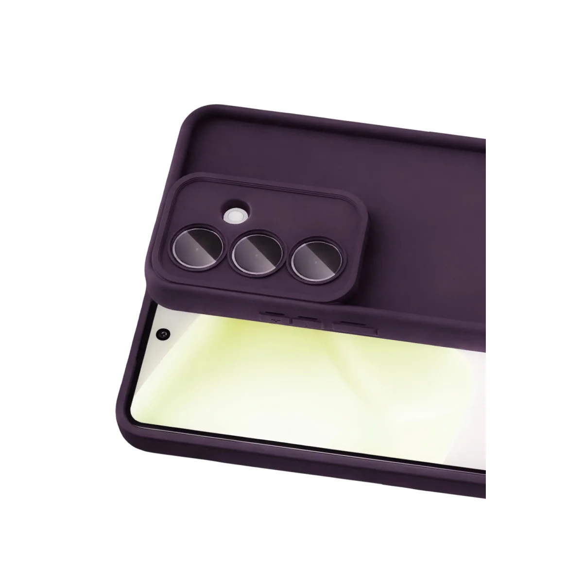 Galaxy A37 5G Viera Silikon - Mürdüm