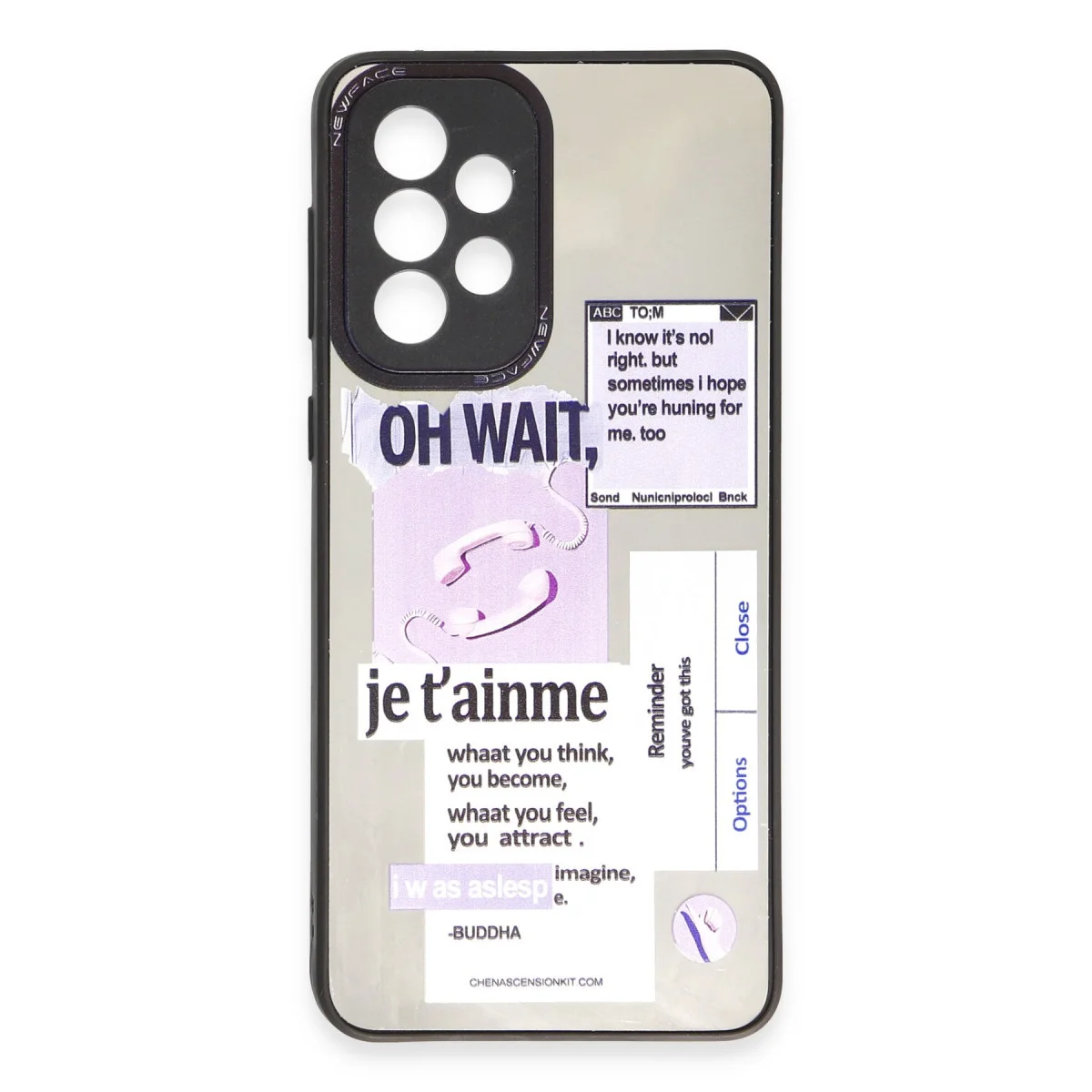 Galaxy A33 5G Kılıf Mirror Desenli Kapak - Mirror - 4