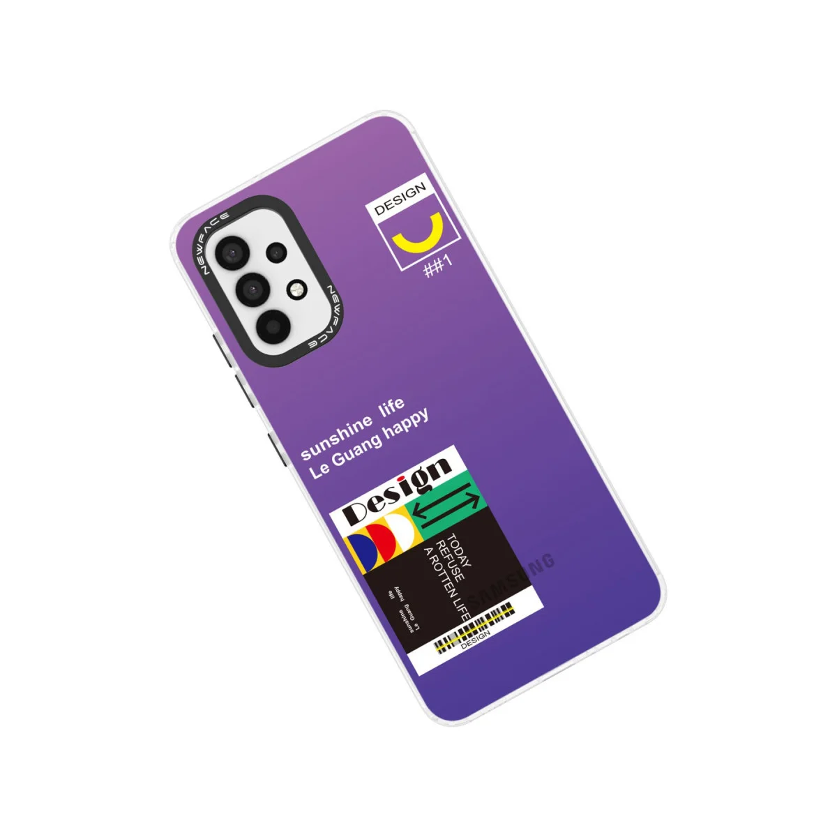 Galaxy A33 5G Kılıf Estoril Desenli Kapak - Estoril - 4