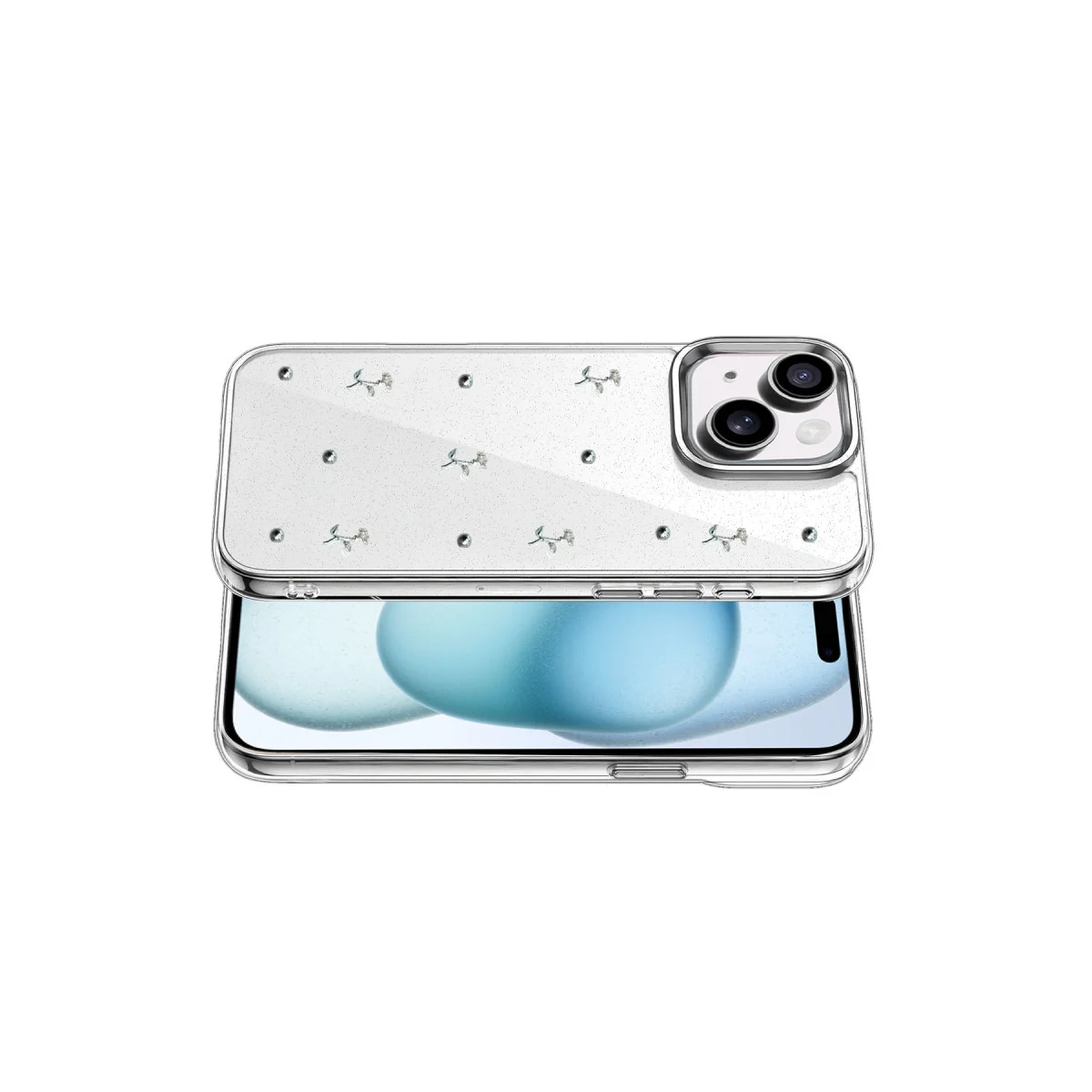 iPhone 14 Fiyonk Desenli Kapak - Desen 4