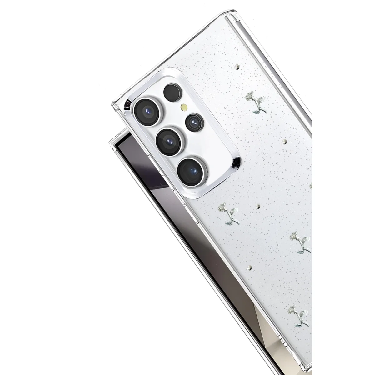 Galaxy S23 Ultra Fiyonk Desenli Kapak - Desen 4
