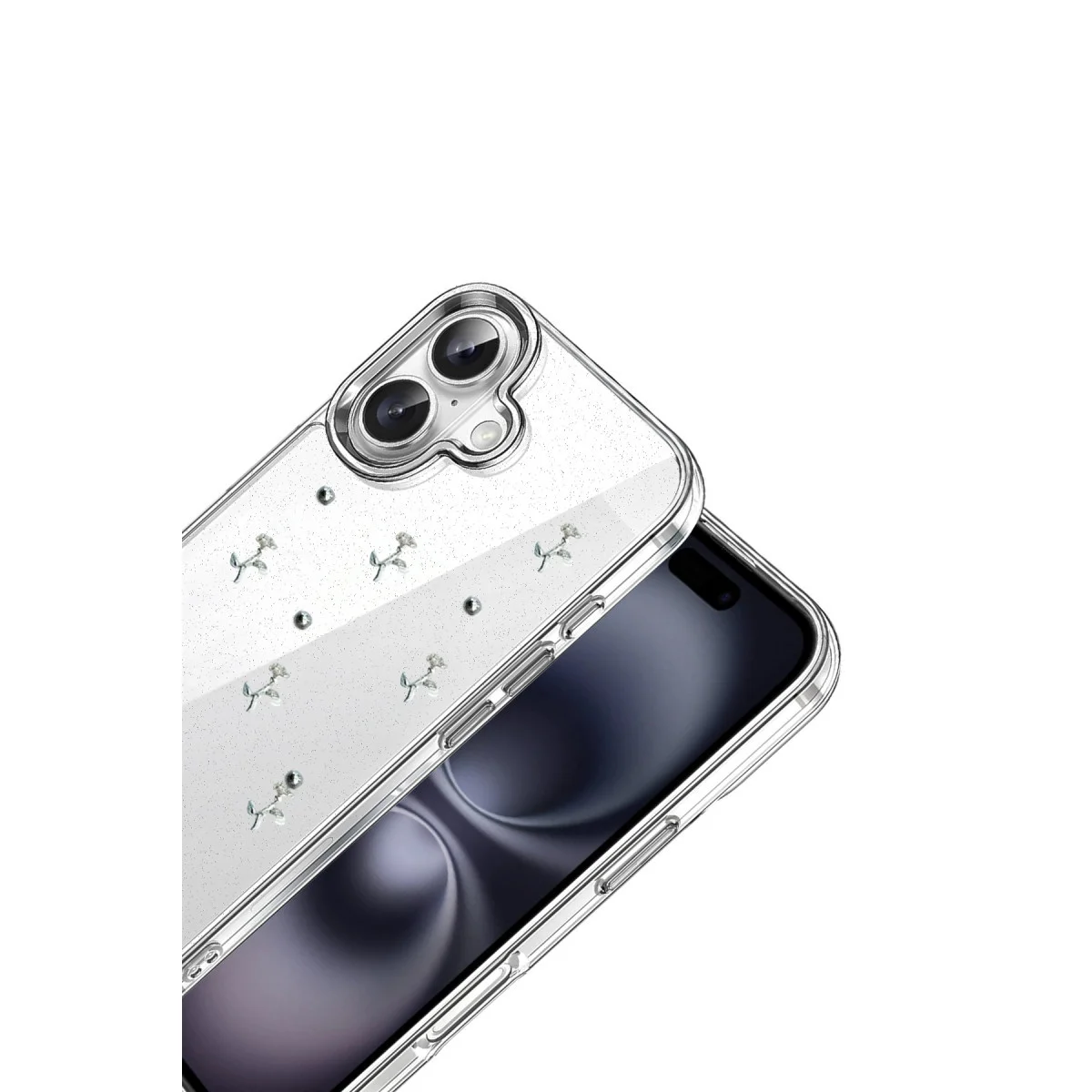 iPhone 16 Fiyonk Desenli Kapak - Desen 4