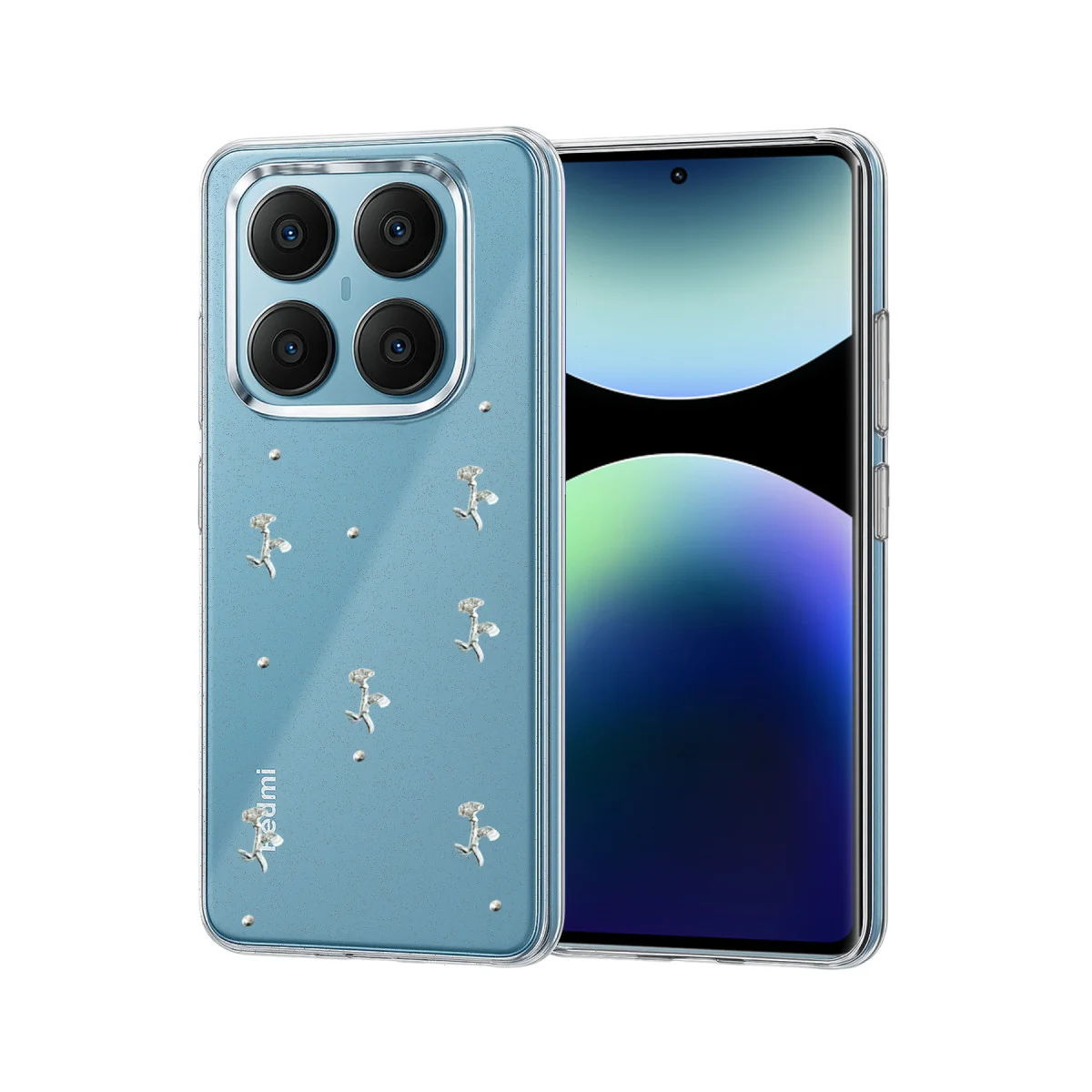 Redmi Note 14 Pro 4G Fiyonk Desenli Kapak - Desen 4