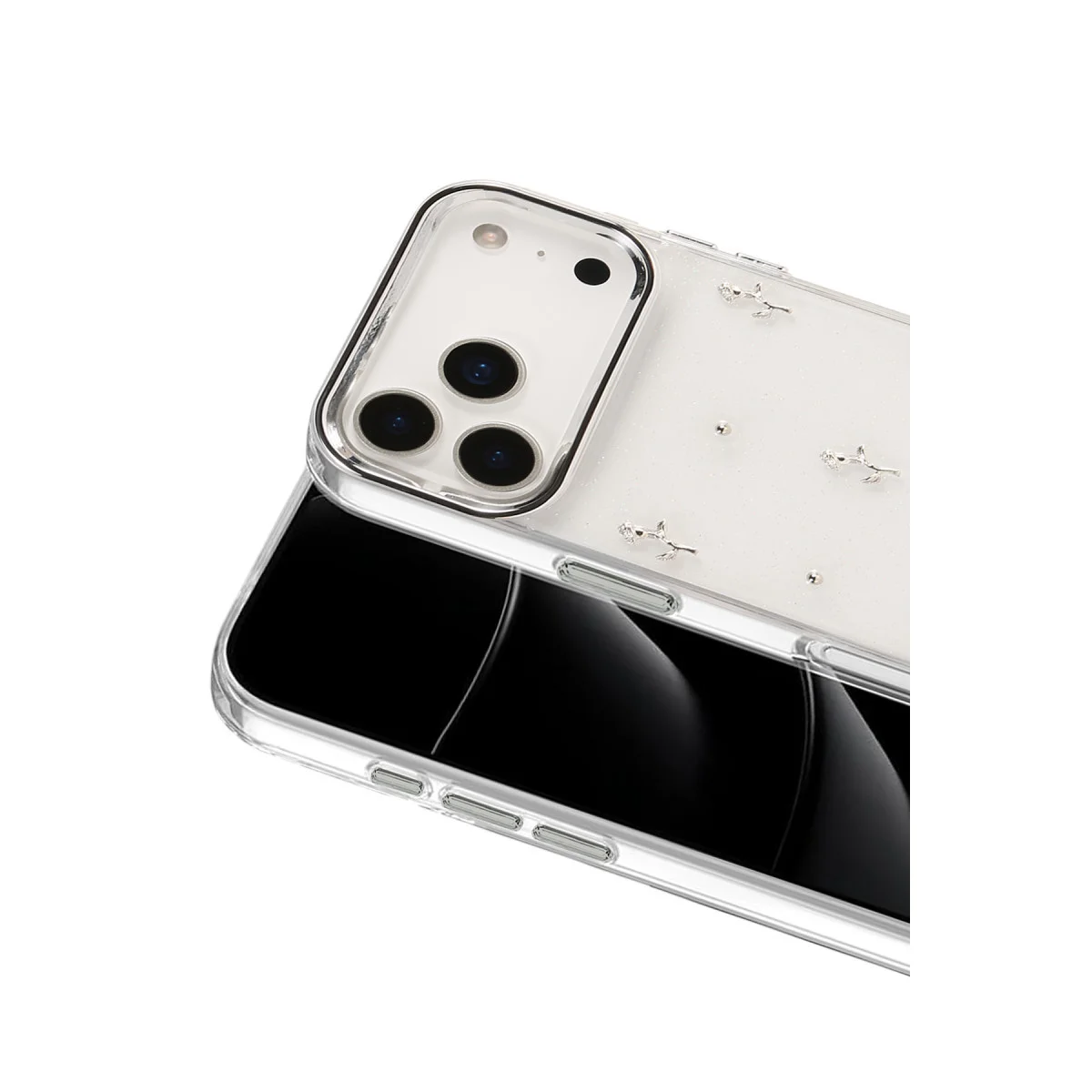 iPhone 17 Pro Fiyonk Desenli Kapak - Desen 4
