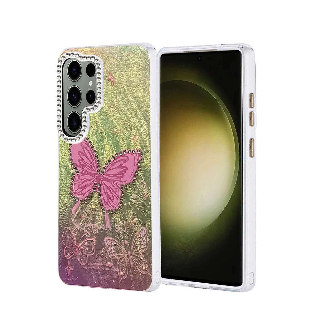 Galaxy S25 Ultra Kılıf Blade Aynalı Desenli Kapak - Desen 5