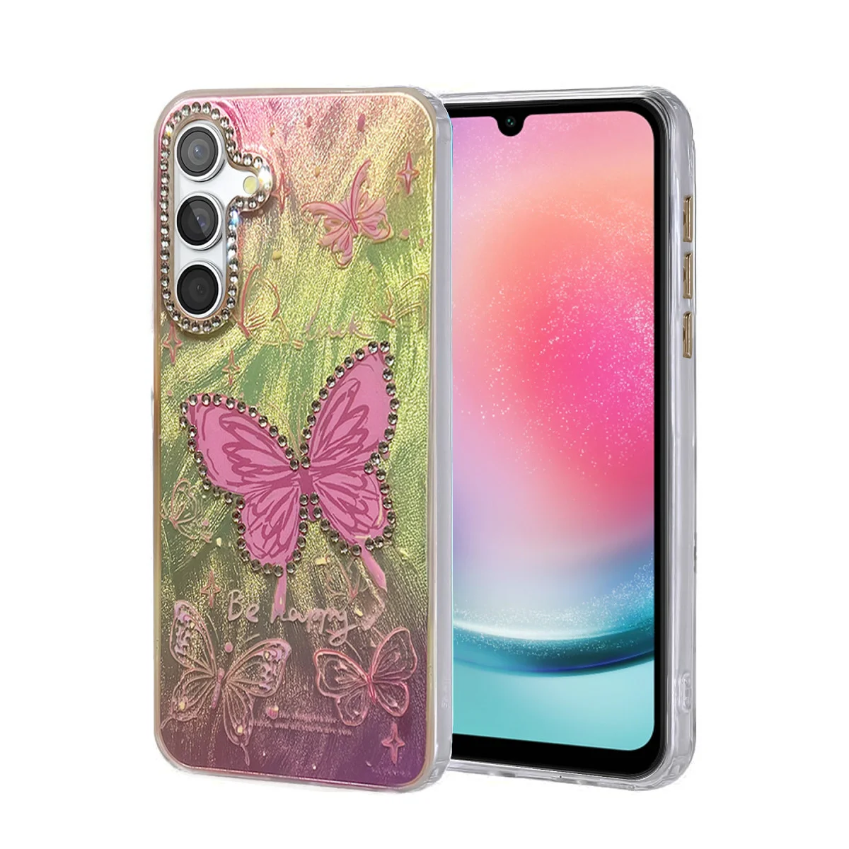 Galaxy A24 4G Kılıf Blade Aynalı Desenli Kapak - Desen 5