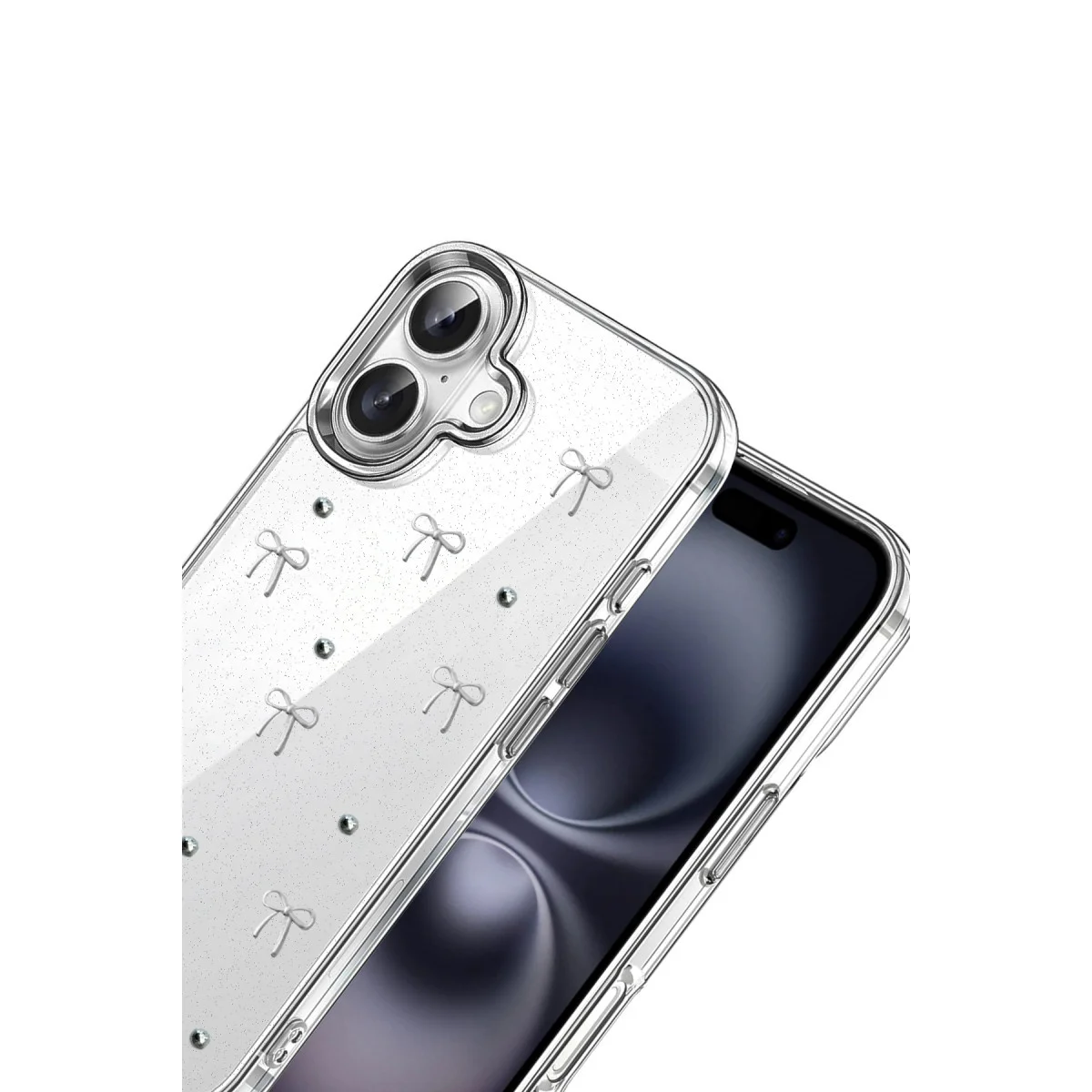 iPhone 16 Fiyonk Desenli Kapak - Desen 5