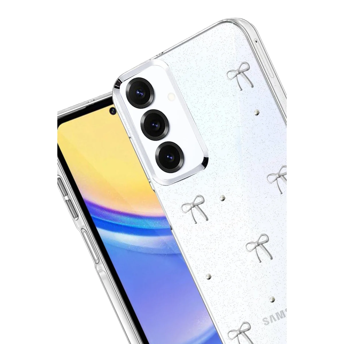 Galaxy S25 Fiyonk Desenli Kapak - Desen 5