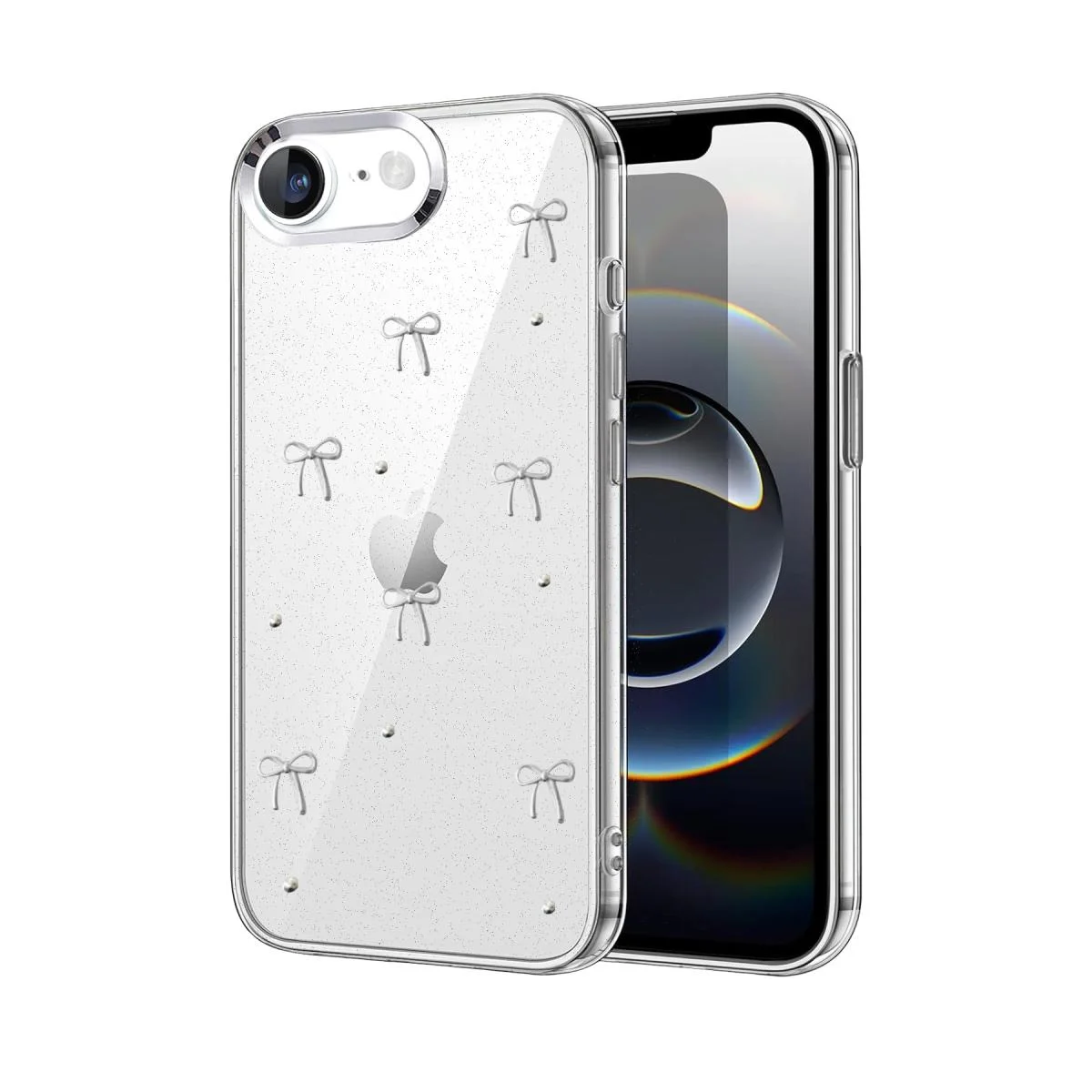 iPhone 16E Fiyonk Desenli Kapak - Desen 5