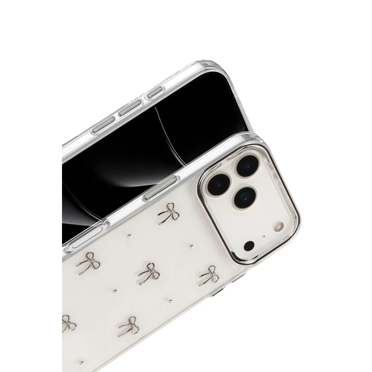 iPhone 17 Pro Max Fiyonk Desenli Kapak - Desen 5