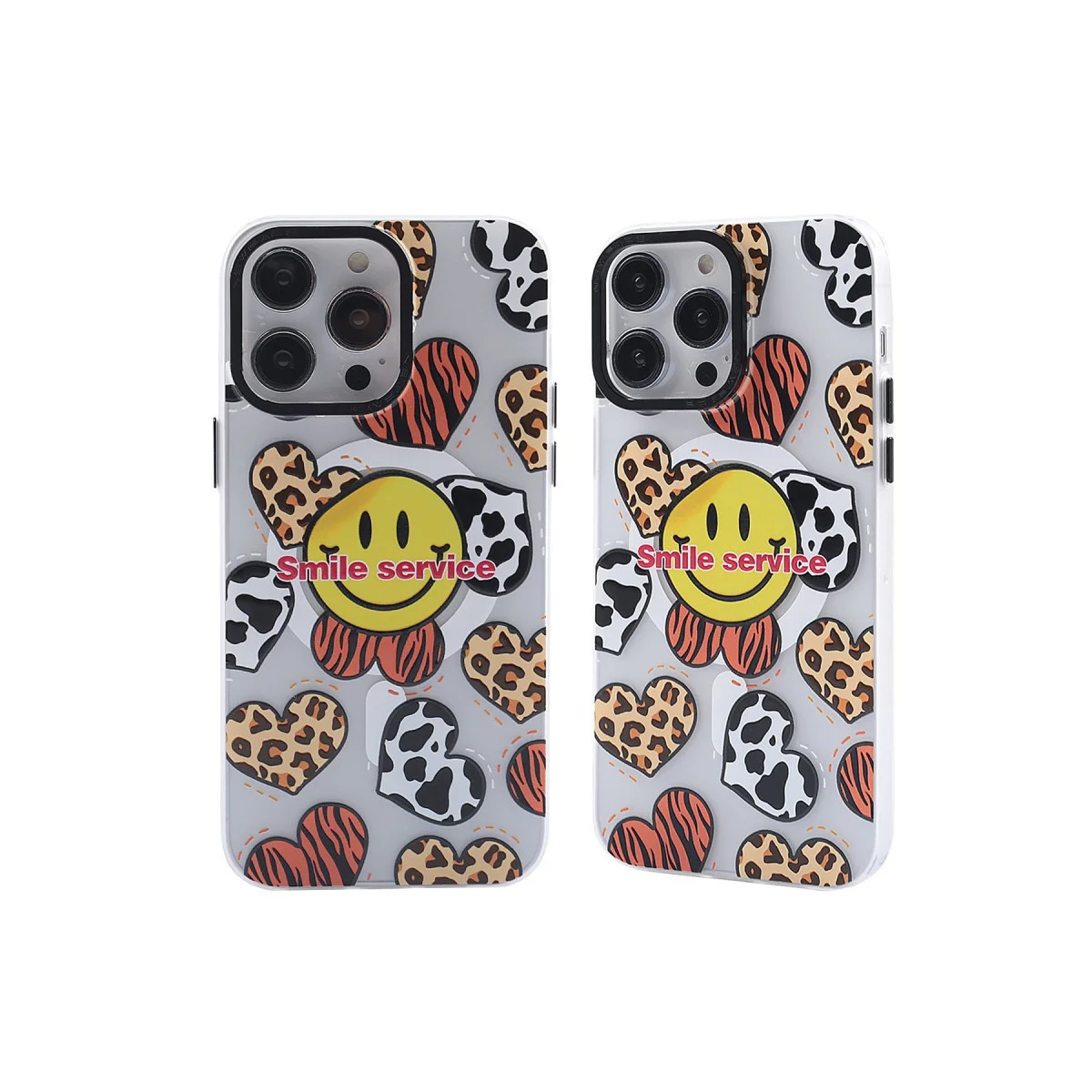 iPhone 13 Pro Kılıf Apollo Magneticsafe Desenli Kapak - Apollo Şeffaf - 2