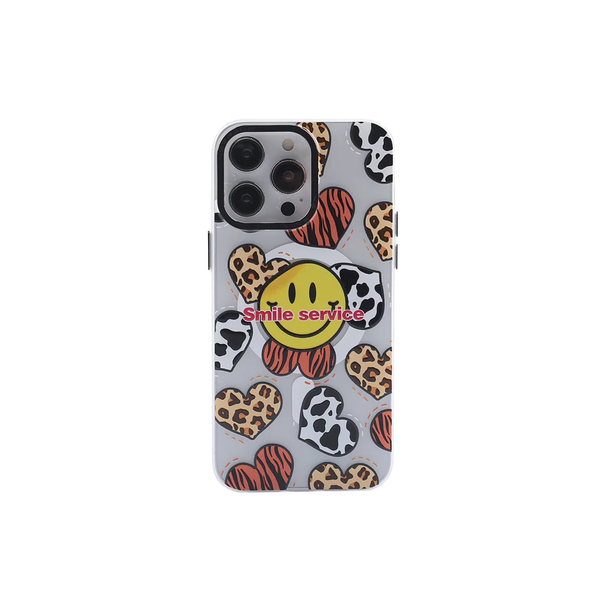 iPhone 14 Pro Max Kılıf Apollo Magneticsafe Desenli Kapak - Apollo Şeffaf - 2