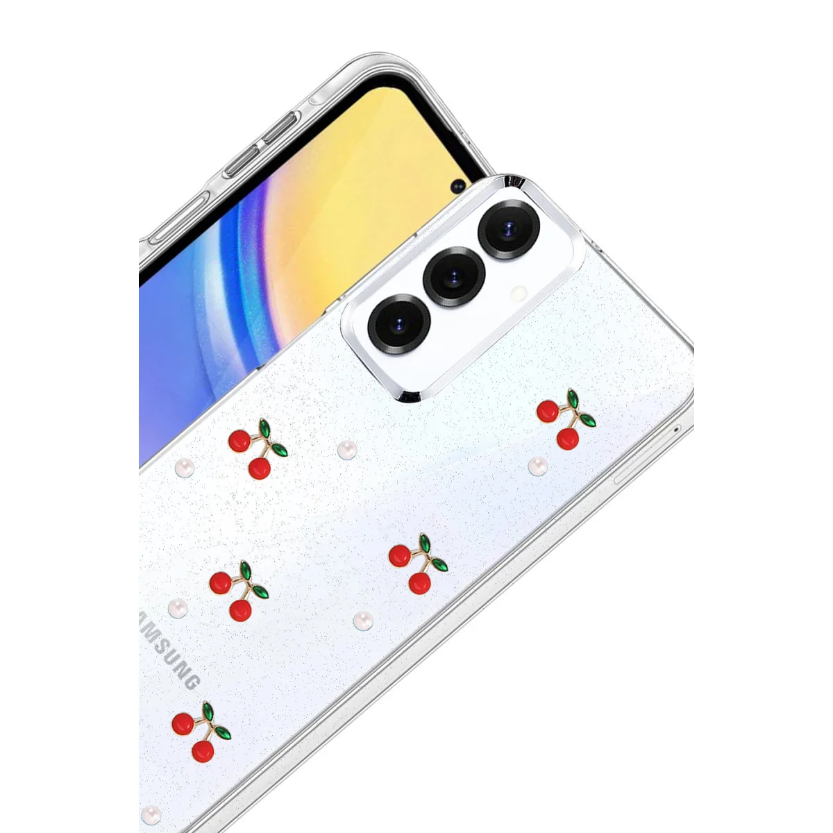 Galaxy A54 5G Fiyonk Desenli Kapak - Desen 9