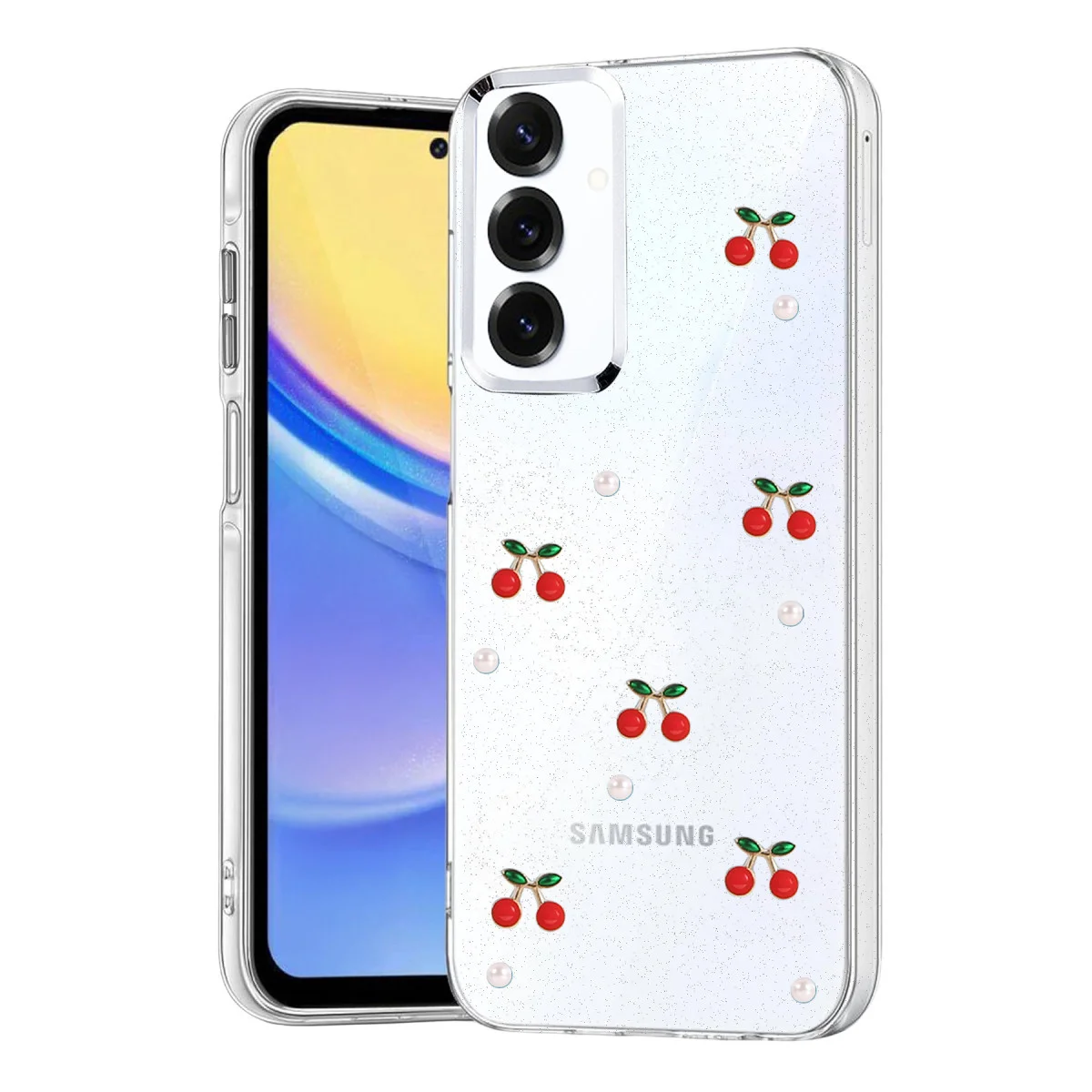 Galaxy S25 Plus Fiyonk Desenli Kapak - Desen 9