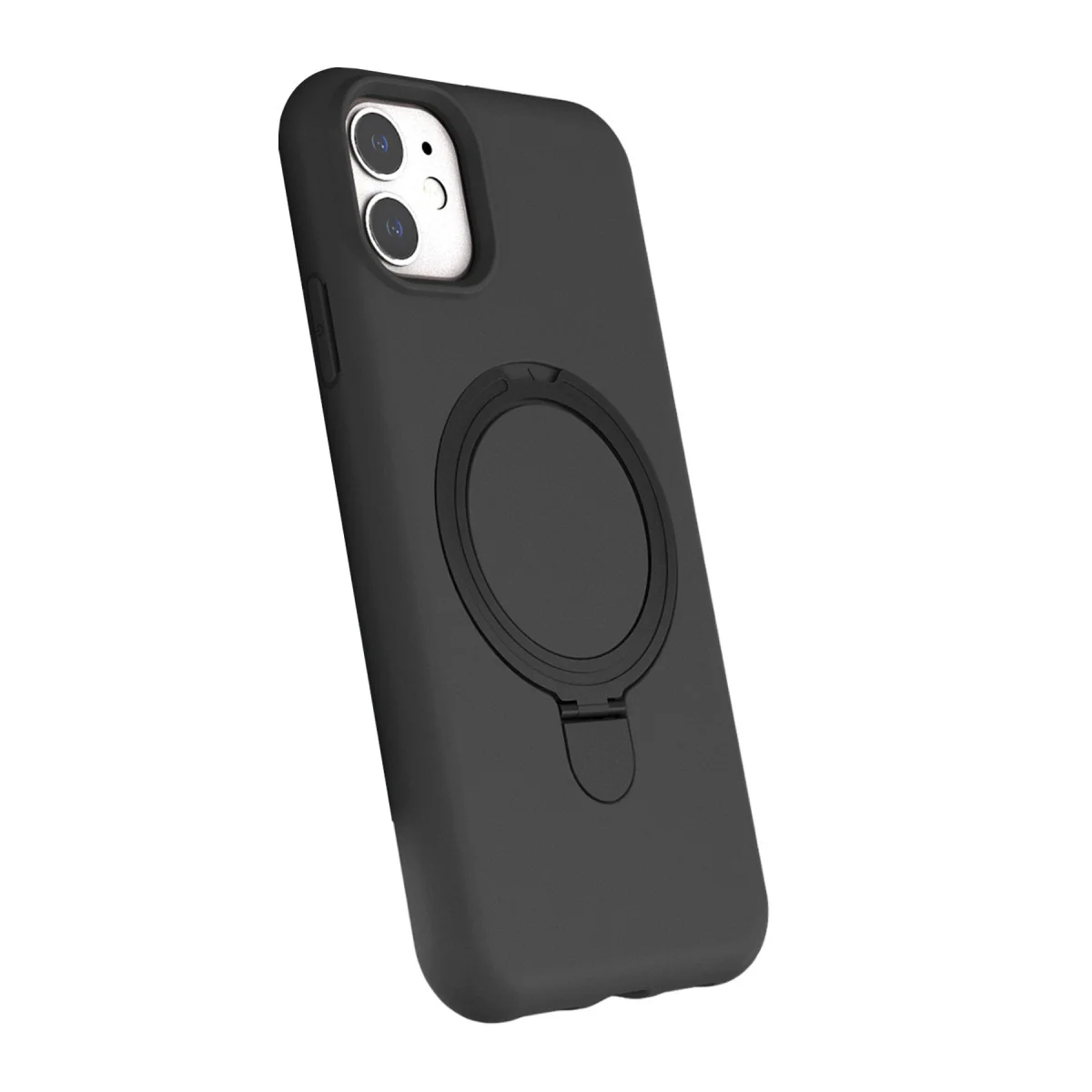 iPhone 11 Regal Magsafe Standlı Kapak - Titan Gri