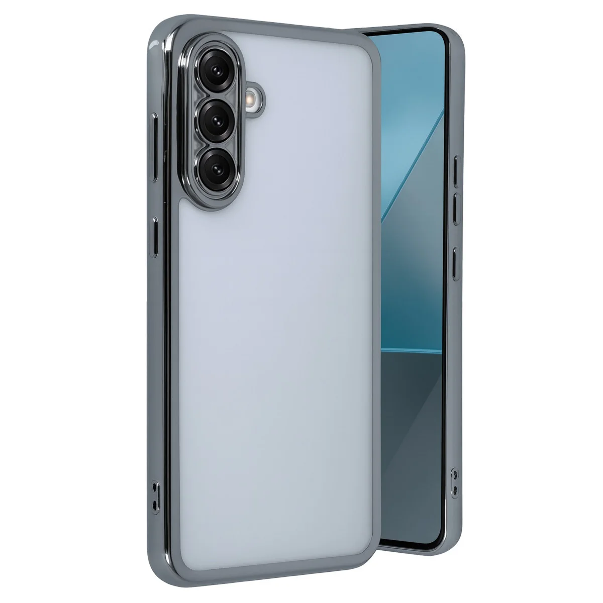 Galaxy A17 5G Razer Lensli Silikon - Titan Gri