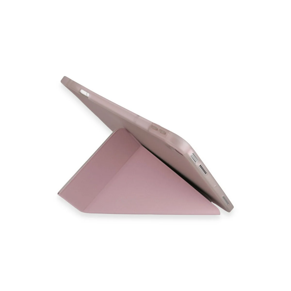 Redmi Pad SE Kılıf Kalemlikli Mars Tablet Kılıfı - Rose Gold