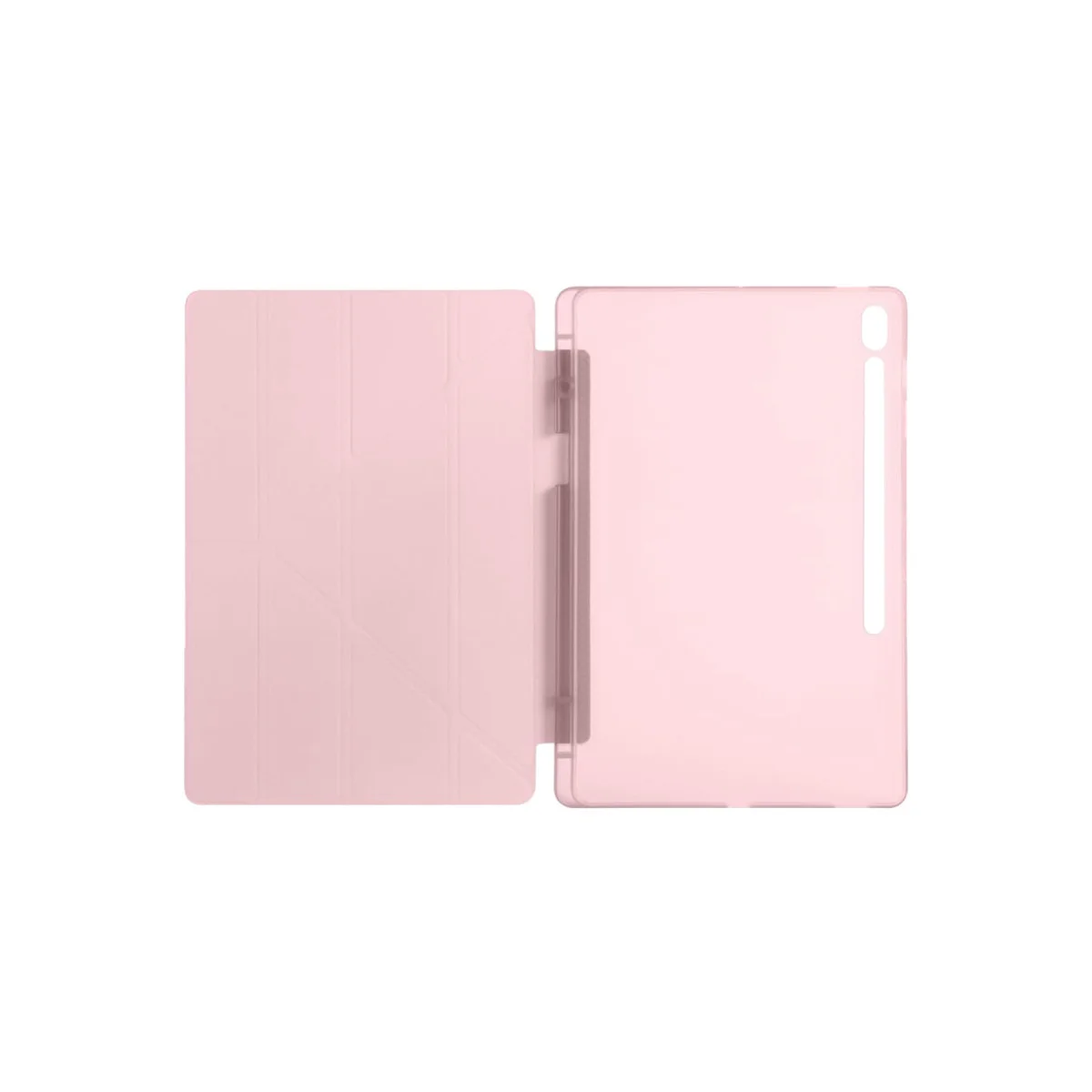 Galaxy Tab S10 FE Plus 13.1 Kalemlikli Hugo Tablet Kılıfı - Rose Gold
