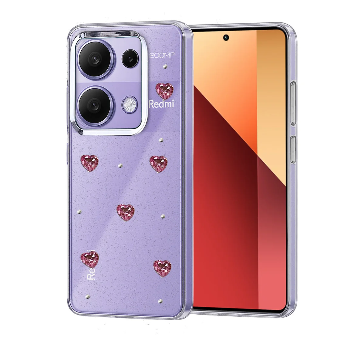 Redmi Note 13 Pro 4G Fiyonk Desenli Kapak - Desen 7