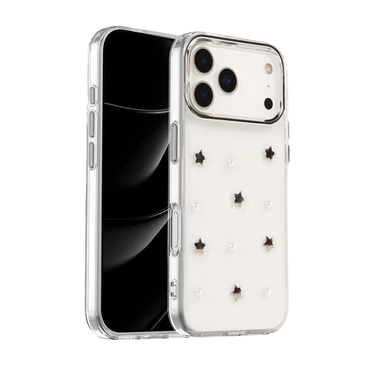 iPhone 17 Pro Fiyonk Desenli Kapak - Desen 7