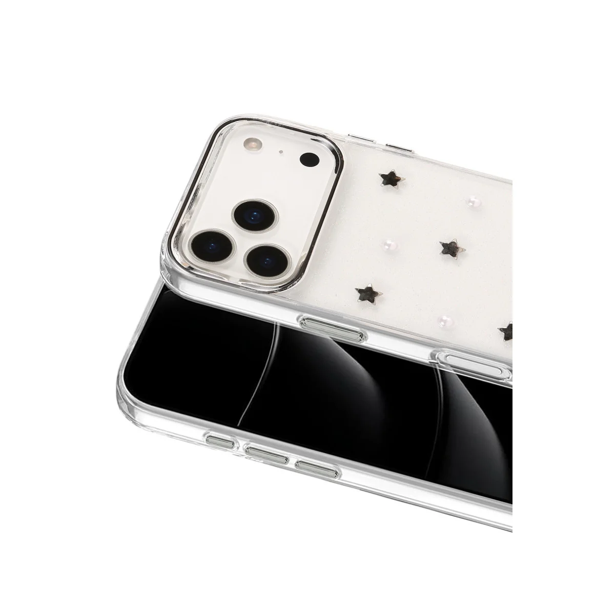 iPhone 17 Pro Max Fiyonk Desenli Kapak - Desen 7