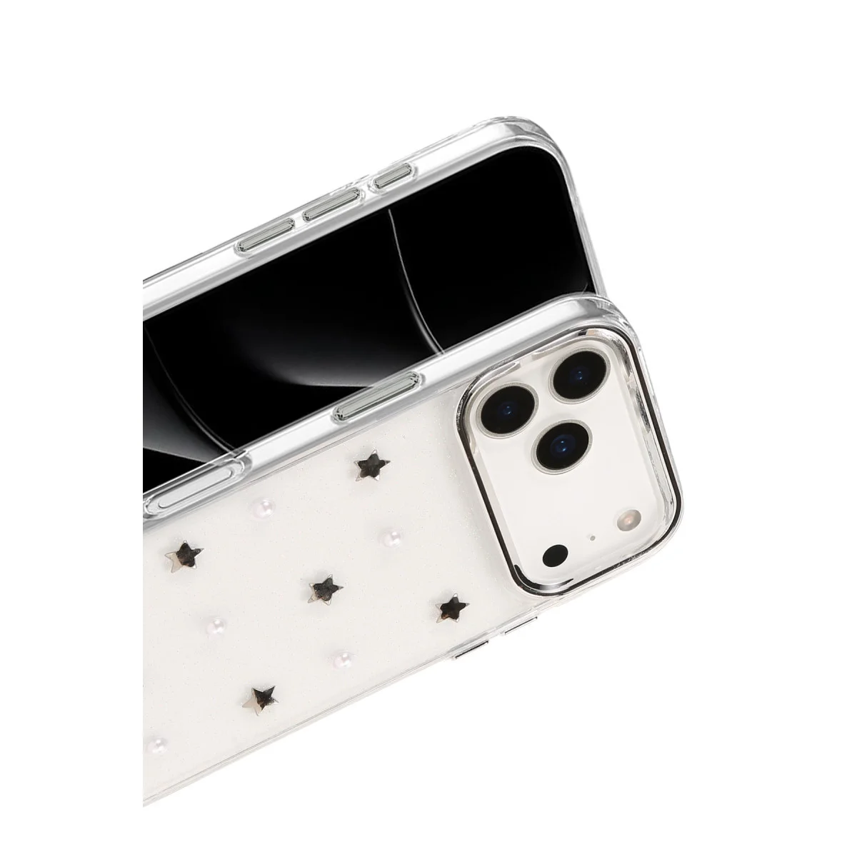 iPhone 17 Pro Max Fiyonk Desenli Kapak - Desen 7