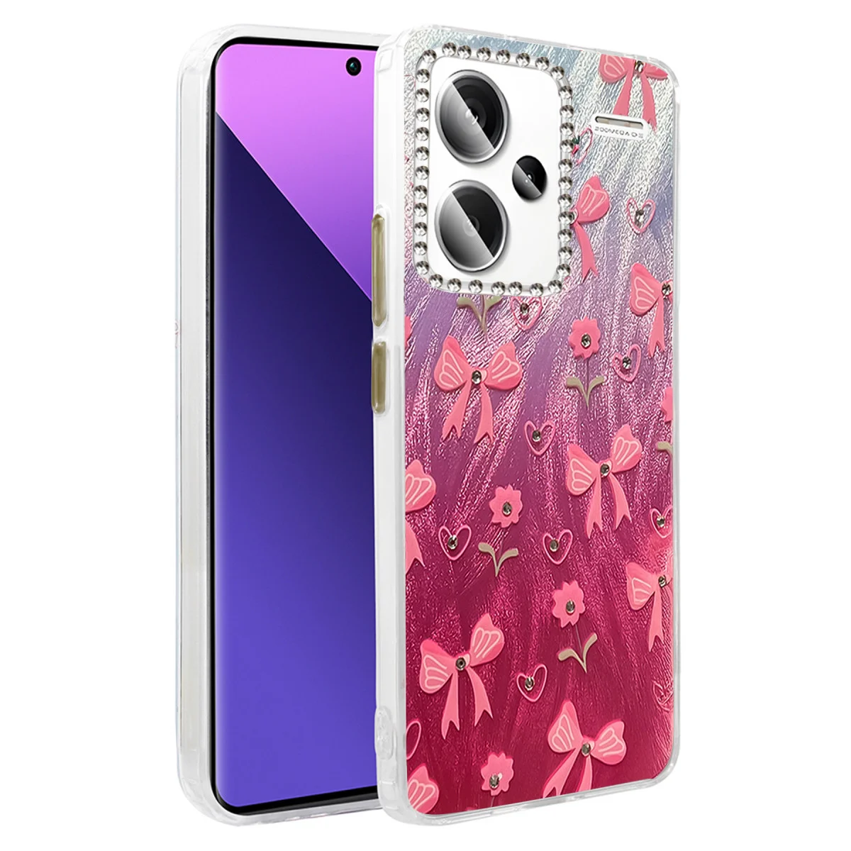 Redmi Note 13 Pro Plus Kılıf Blade Aynalı Desenli Kapak - Desen 3