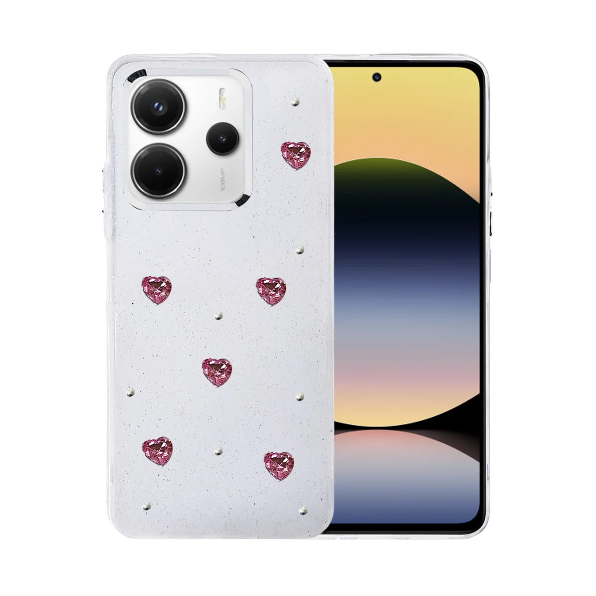 Redmi Note 14 4G Fiyonk Desenli Kapak - Desen 3