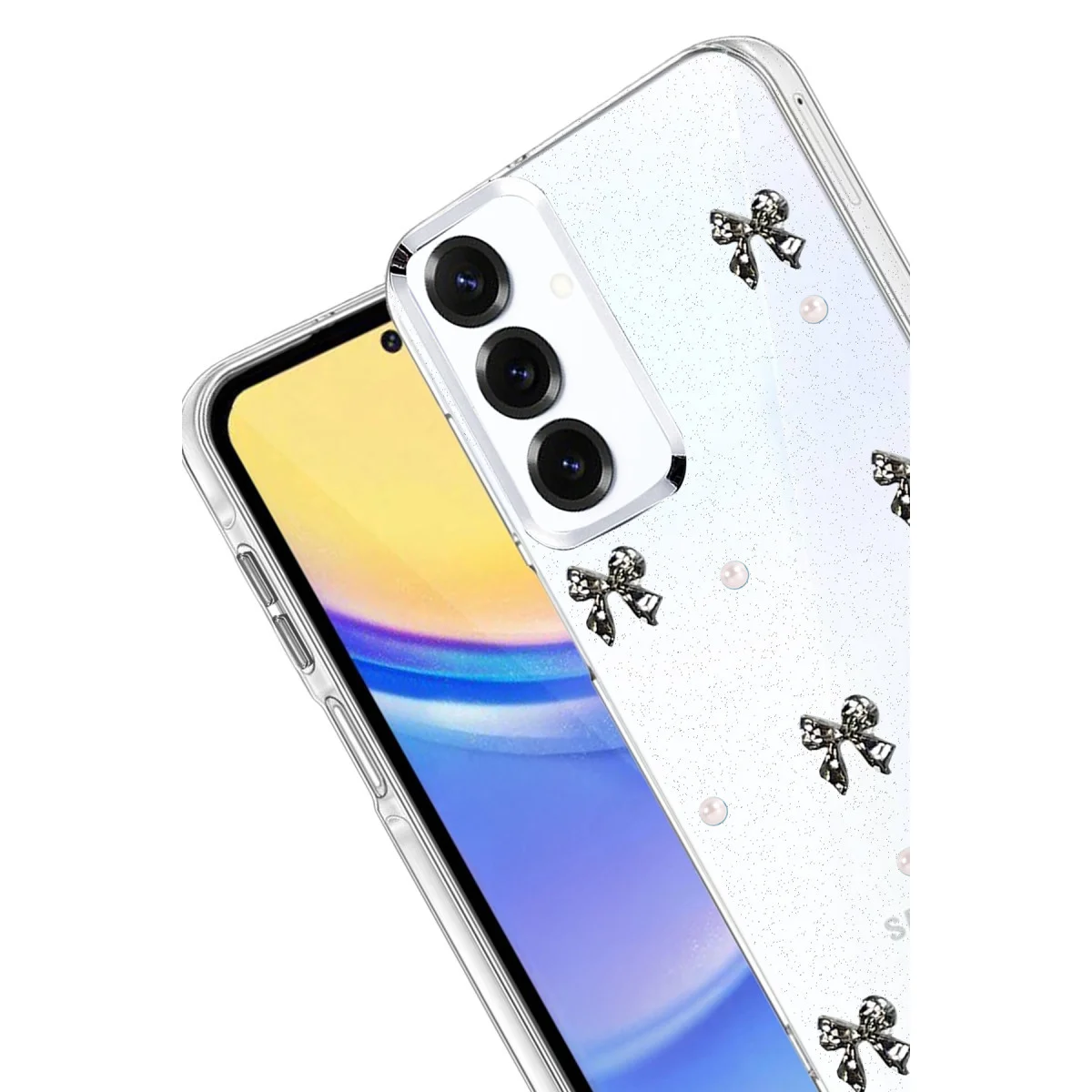 Galaxy A14 4G Fiyonk Desenli Kapak - Desen 8