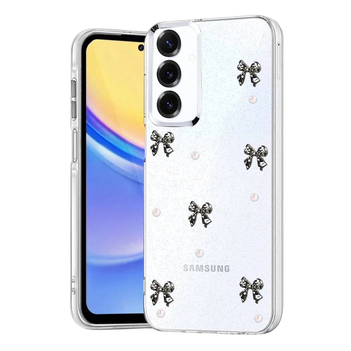 Galaxy A54 5G Fiyonk Desenli Kapak - Desen 8