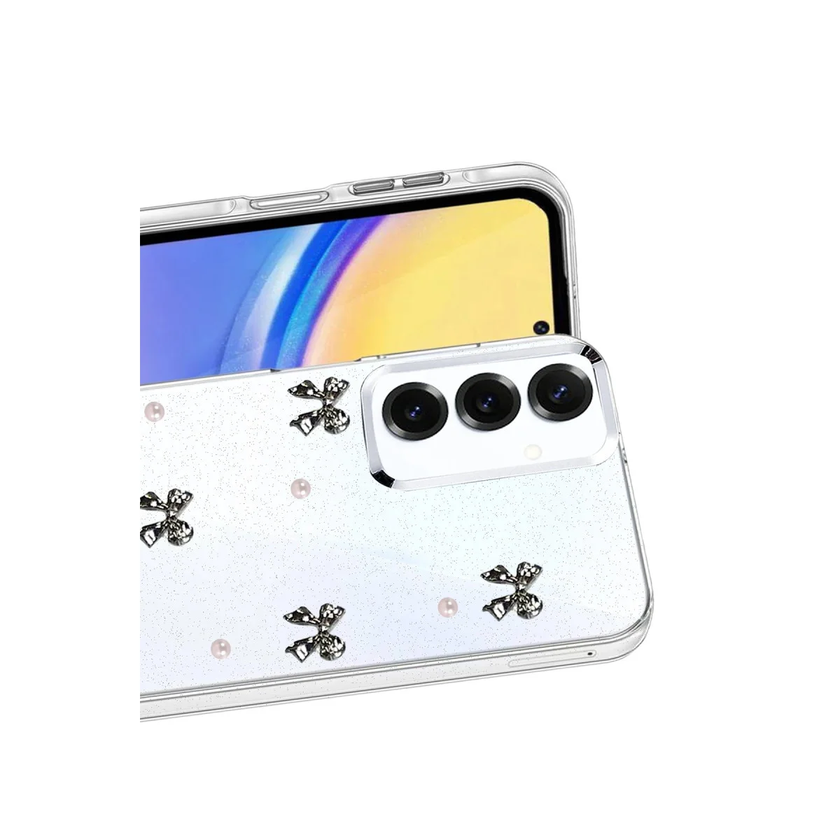 Galaxy A57 5G Fiyonk Desenli Kapak - Desen 8