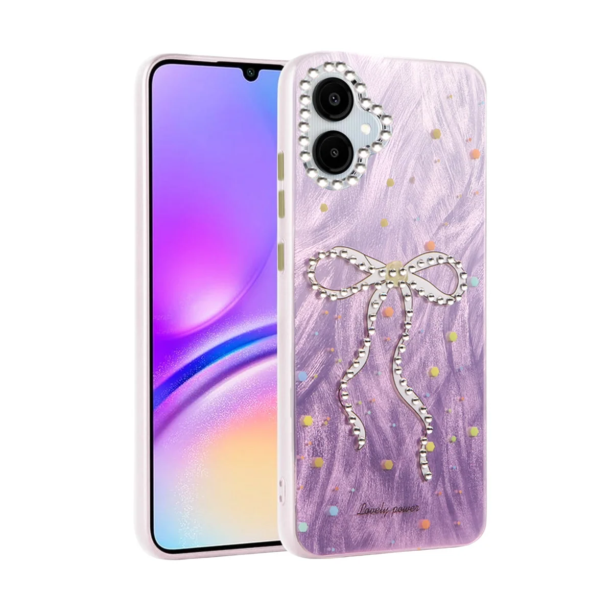 Galaxy A06 Kılıf Blade Aynalı Desenli Kapak - Desen 1