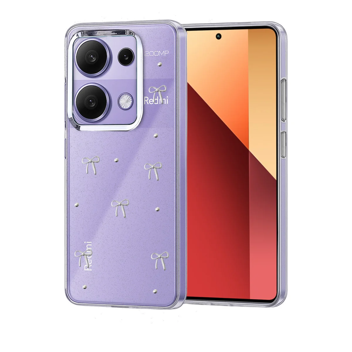 Redmi Note 13 Pro 4G Fiyonk Desenli Kapak - Desen 1
