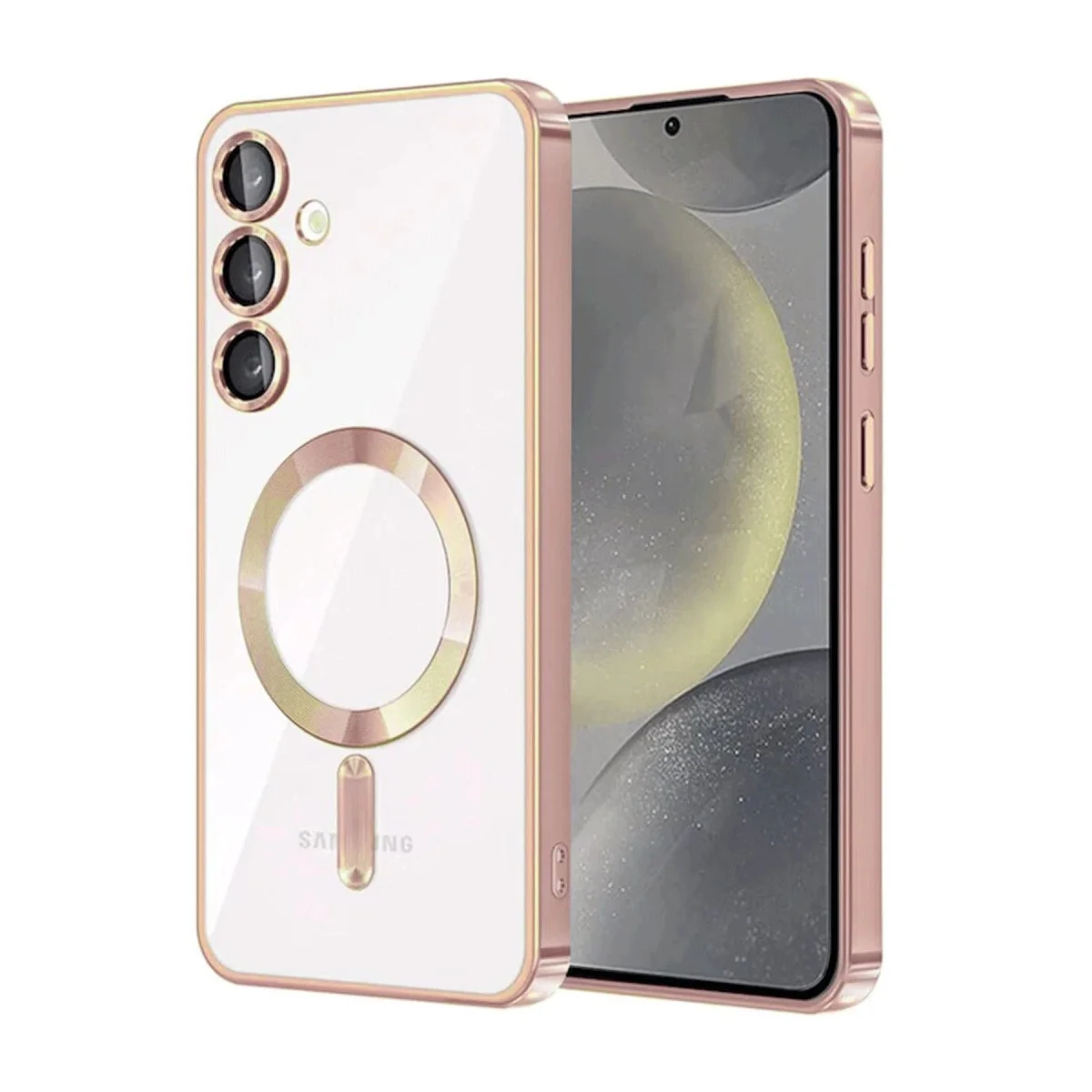 Galaxy A16 5G Kross Magneticsafe Kapak - Rose