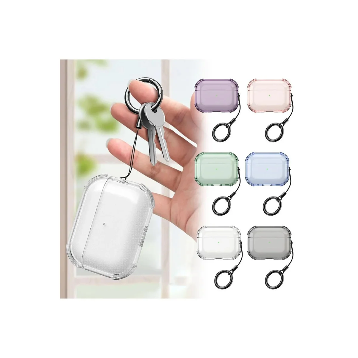 Airpods Pro 3 (3.nesil) Showy Kılıf - Rose