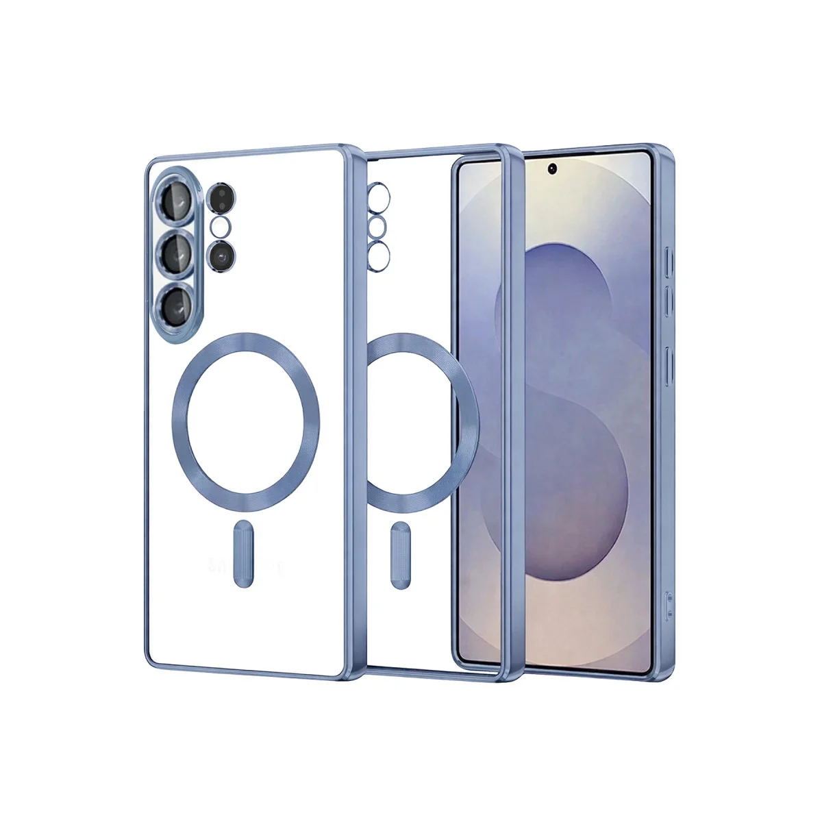 Galaxy S26 Ultra Kross Magneticsafe Kapak - Sierra Blue