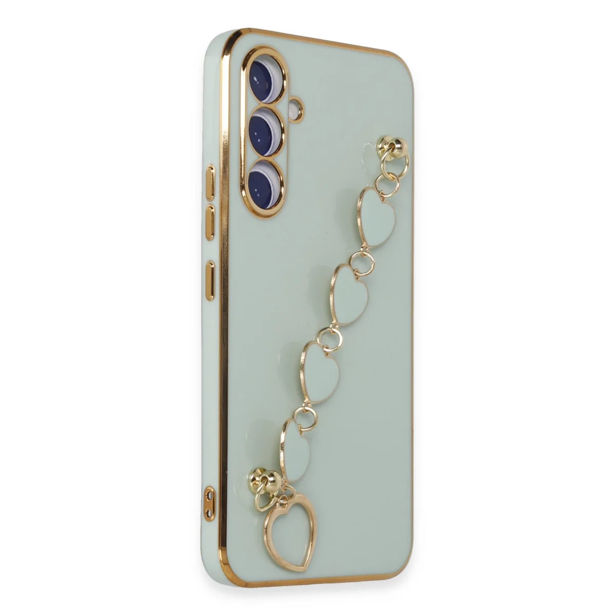 Galaxy A54 5G Kılıf Esila Silikon - Su Yeşili