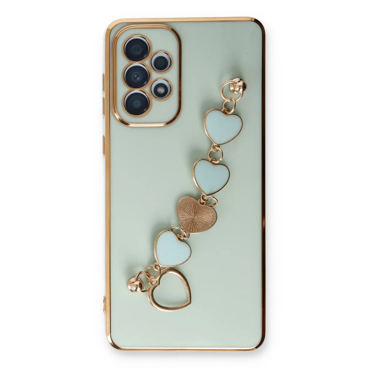 Galaxy A33 5G Kılıf Esila Silikon - Su Yeşili