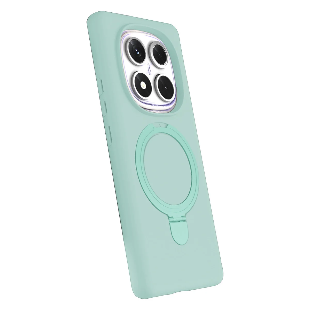 Redmi Note 14 Pro 5G Regal Magsafe Standlı Kapak - Su Yeşili