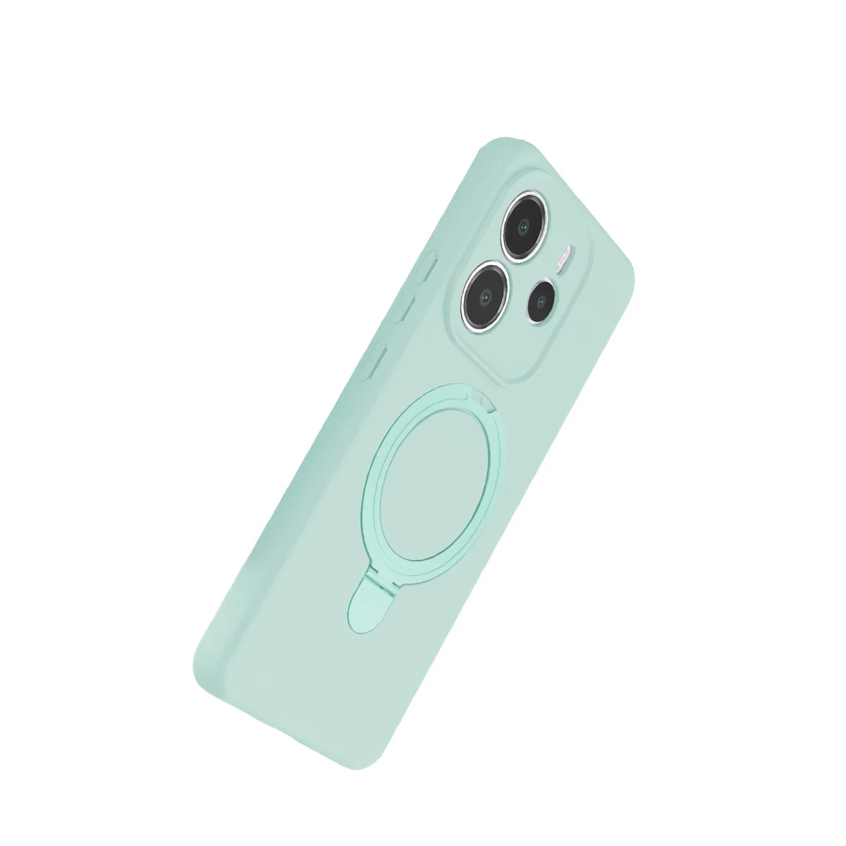 Redmi Note 14 4G Regal Magsafe Standlı Kapak - Su Yeşili